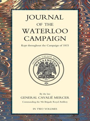 cover image of Journal of the Waterloo Campaign, Volume 1